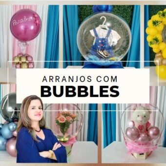Curso de Arranjos com Bubbles por Juliana Kelinne Moreira Ferro Silva: Transforme sua Paixão em Negócio Lucrativo 2 Curso de Arranjos com Bubbles por Juliana Kelinne Moreira Ferro Silva: Transforme sua Paixão em Negócio Lucrativo Curso diário - DIcas