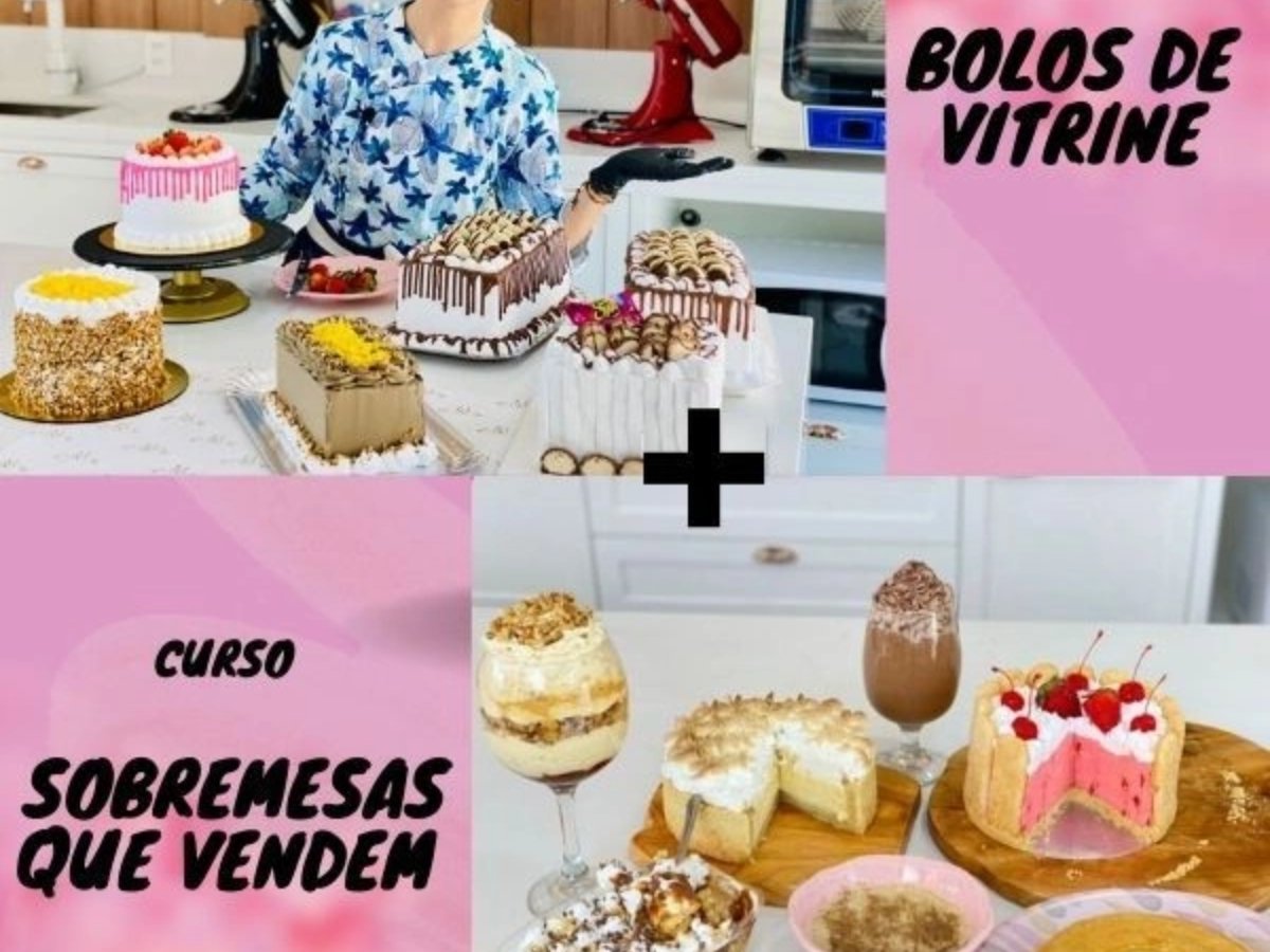 Apostila Bolos de Vitrine + Curso Sobremesas que Vendem! Por Marrara Bortoloti: Vale a Pena? 1 Apostila Bolos de Vitrine + Curso Sobremesas que Vendem! Por Marrara Bortoloti: Vale a Pena? Curso diário - DIcas