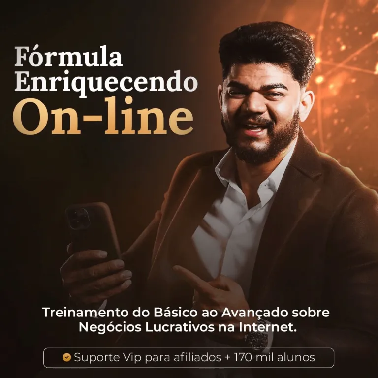 Fórmula Enriquecendo On-line por [2025] |da pra ganhar dinheiro na internet mesmo? Curso diário - DIcas