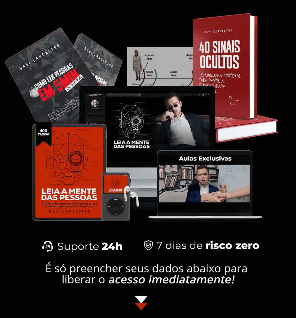 📚 Leia a Mente das Pessoas Domine a Linguagem Corporal Nível Ultra-Avançada 1 📚 Leia a Mente das Pessoas Domine a Linguagem Corporal Nível Ultra-Avançada Curso diário - DIcas