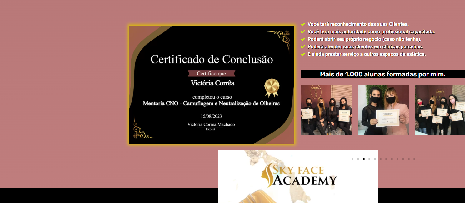 CNO SKY FACE: Transforme Sua Carreira com a Camuflagem de Olheiras e Fature até R$15.000 por Mês! 1 CNO SKY FACE: Transforme Sua Carreira com a Camuflagem de Olheiras e Fature até R$15.000 por Mês! Curso diário - DIcas