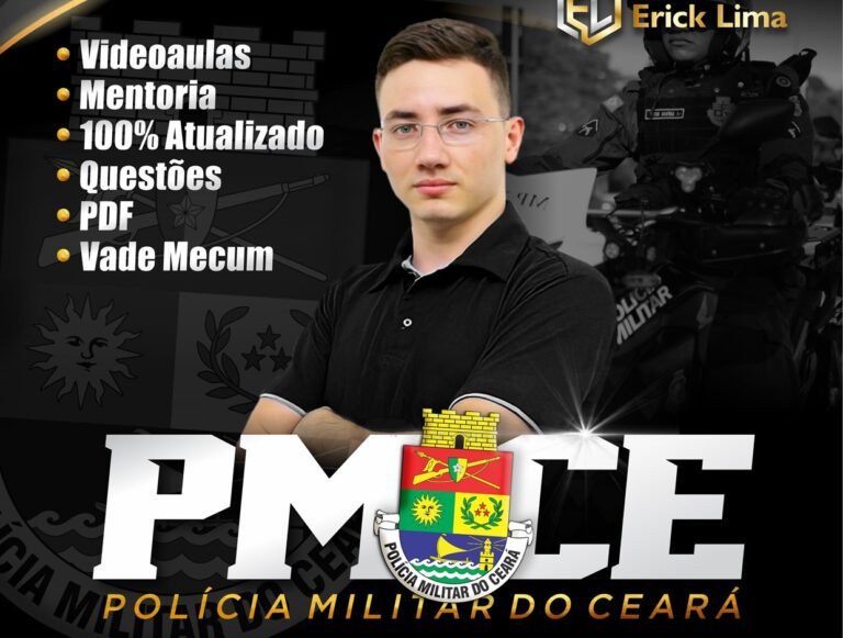 Professor Erick Lima PMCE: A Imersão que Transforma Estudo em Aprovação