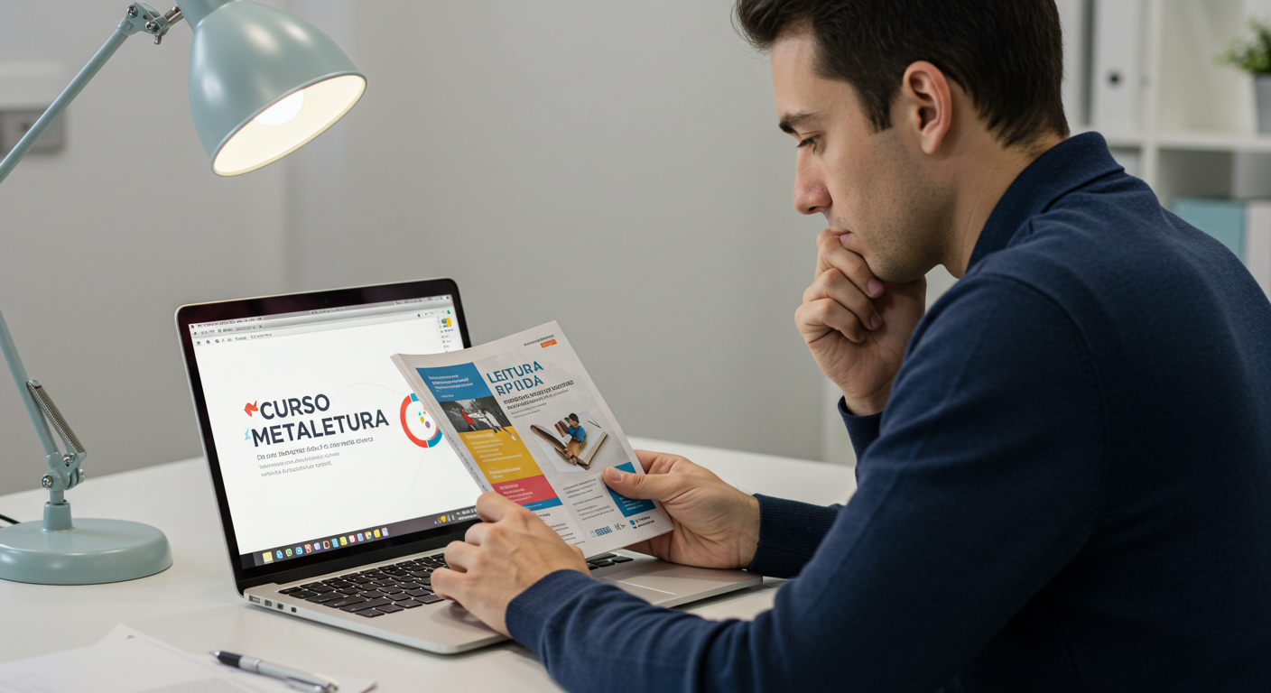 MetaLeitura: Potencialize Sua Capacidade de Aprender e Memorizar Curso diário - DIcas