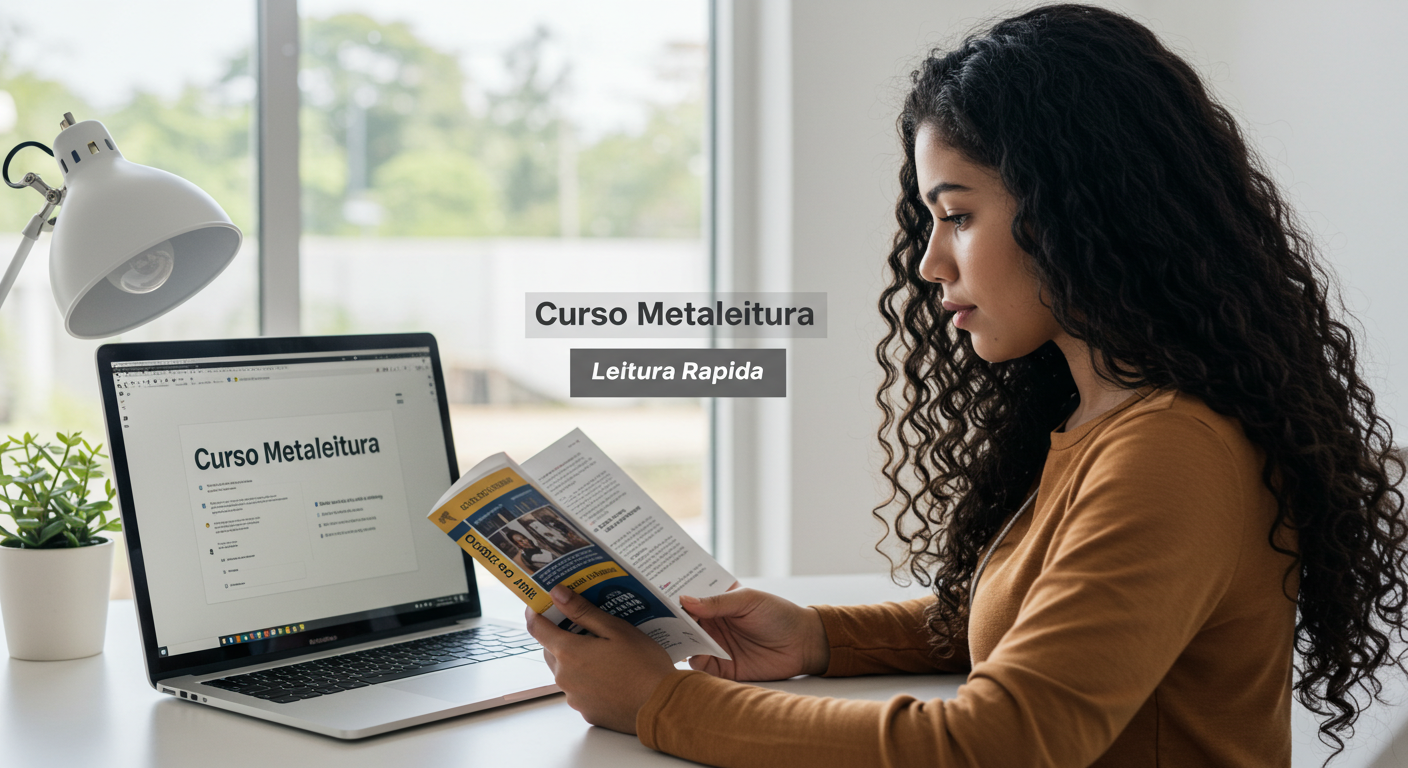 O Manual Técnico da Leitura Dinâmica: Dominando a Metaleitura com Renato Alves Curso diário - DIcas