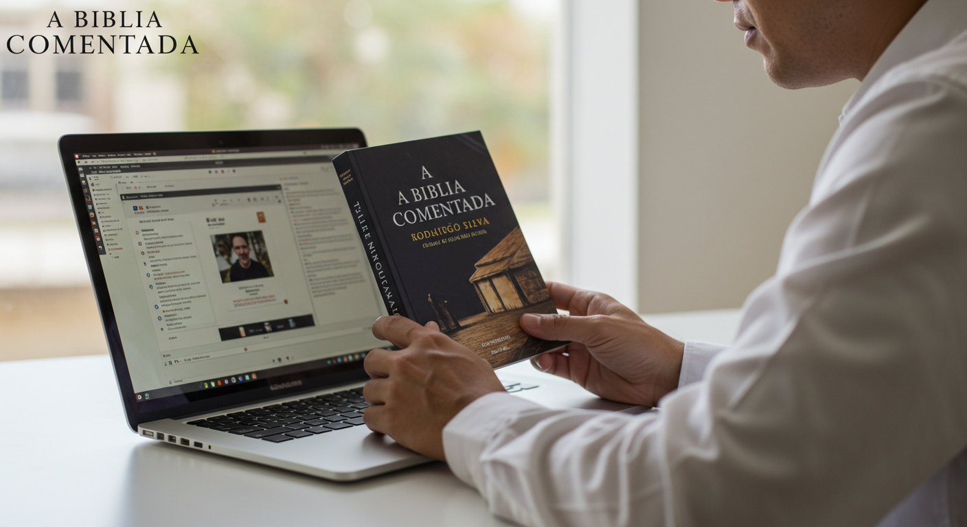 App A Bíblia Comentada Rodrigo Silva é Prático? Análise da Experiência e Flexibilidade de Estudo Curso diário - DIcas
