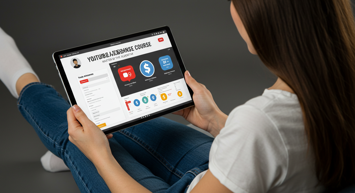 Curso Mestres do Algoritmo Caio Ferreira: Solução Definitiva para Crescer e Monetizar no YouTube Curso diário - DIcas