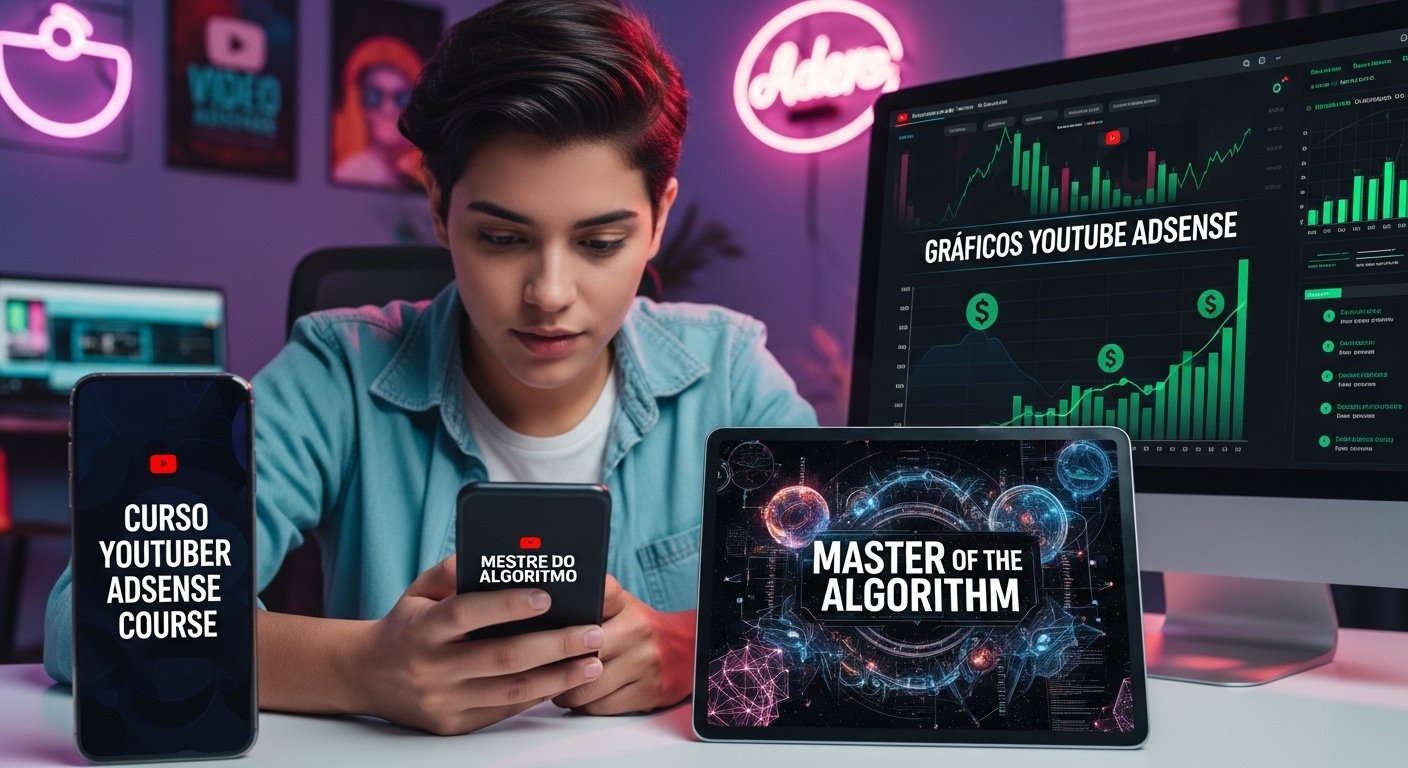 💰 Mestres do Algoritmo Caio Ferreira: Download de Conteúdo Exclusivo e Estratégias para Renda em Dólar no YouTube Curso diário - DIcas