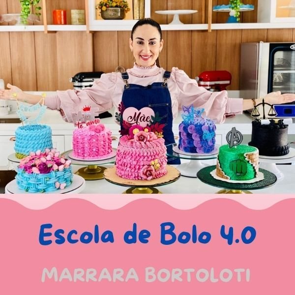 Escola de Bolo 4.0 by Marrara Bortoloti – Manual Técnico e Guia Estruturado para Confeitaria Profissional
