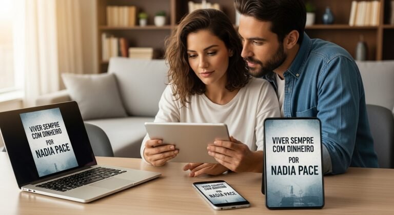 O que é o Curso Viva Sempre com Dinheiro de Nádia Pace e como ele funciona na prática?